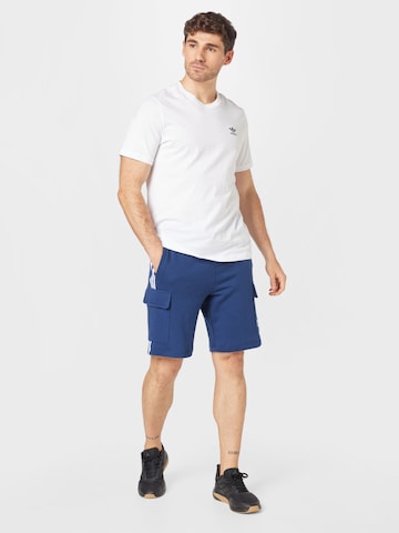 ADIDAS ORIGINALS Loosefit Shorts 'Adicolor Classics 3-Stripes ' in Blau