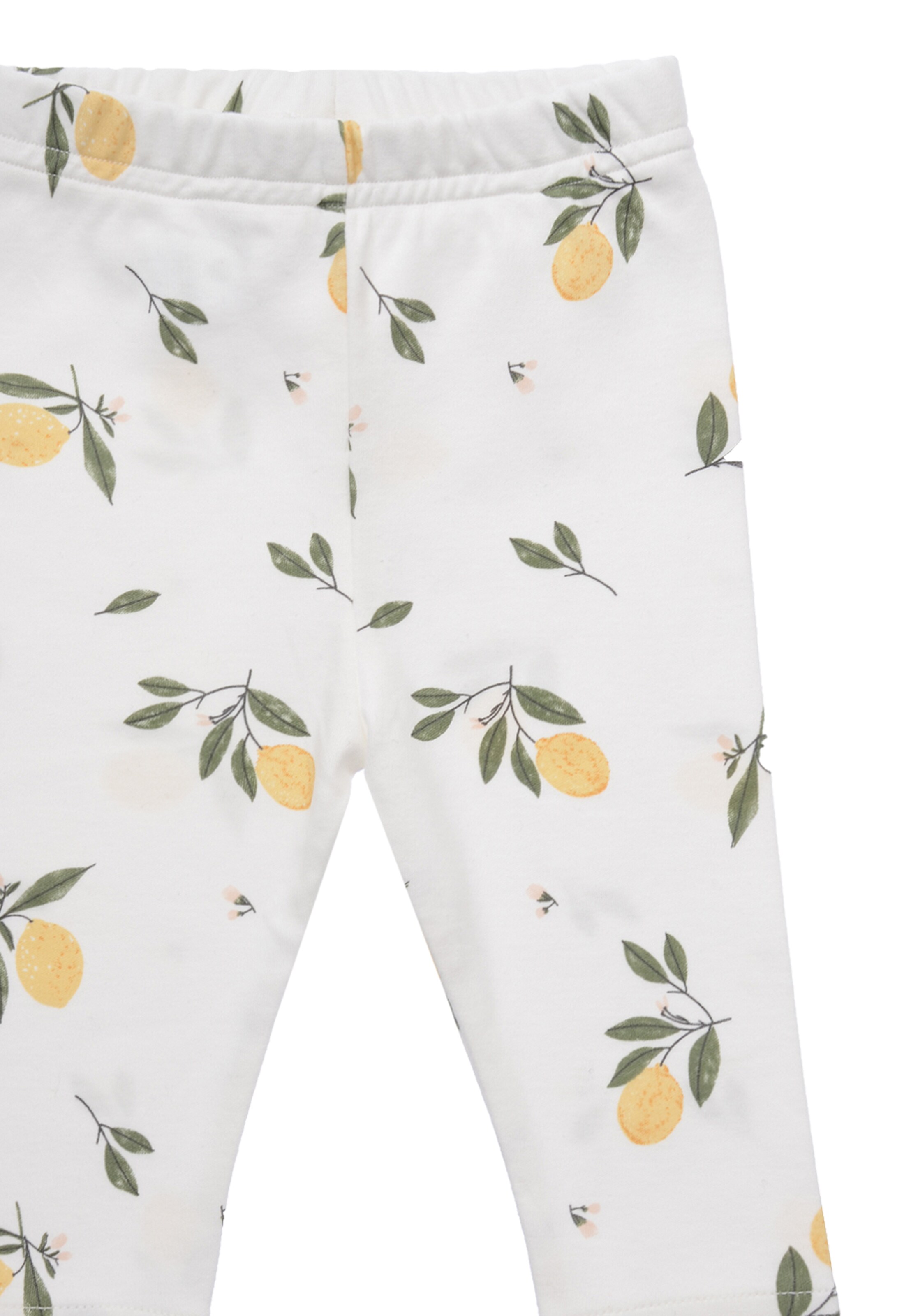 LILIPUT Regular Leggings 'Zitrone' in White