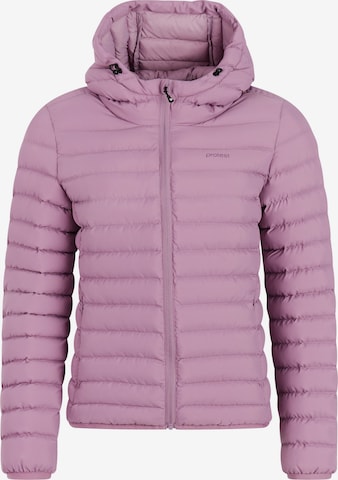 PROTEST Winterjacke 'PRTICE' in Lila: Vorderseite