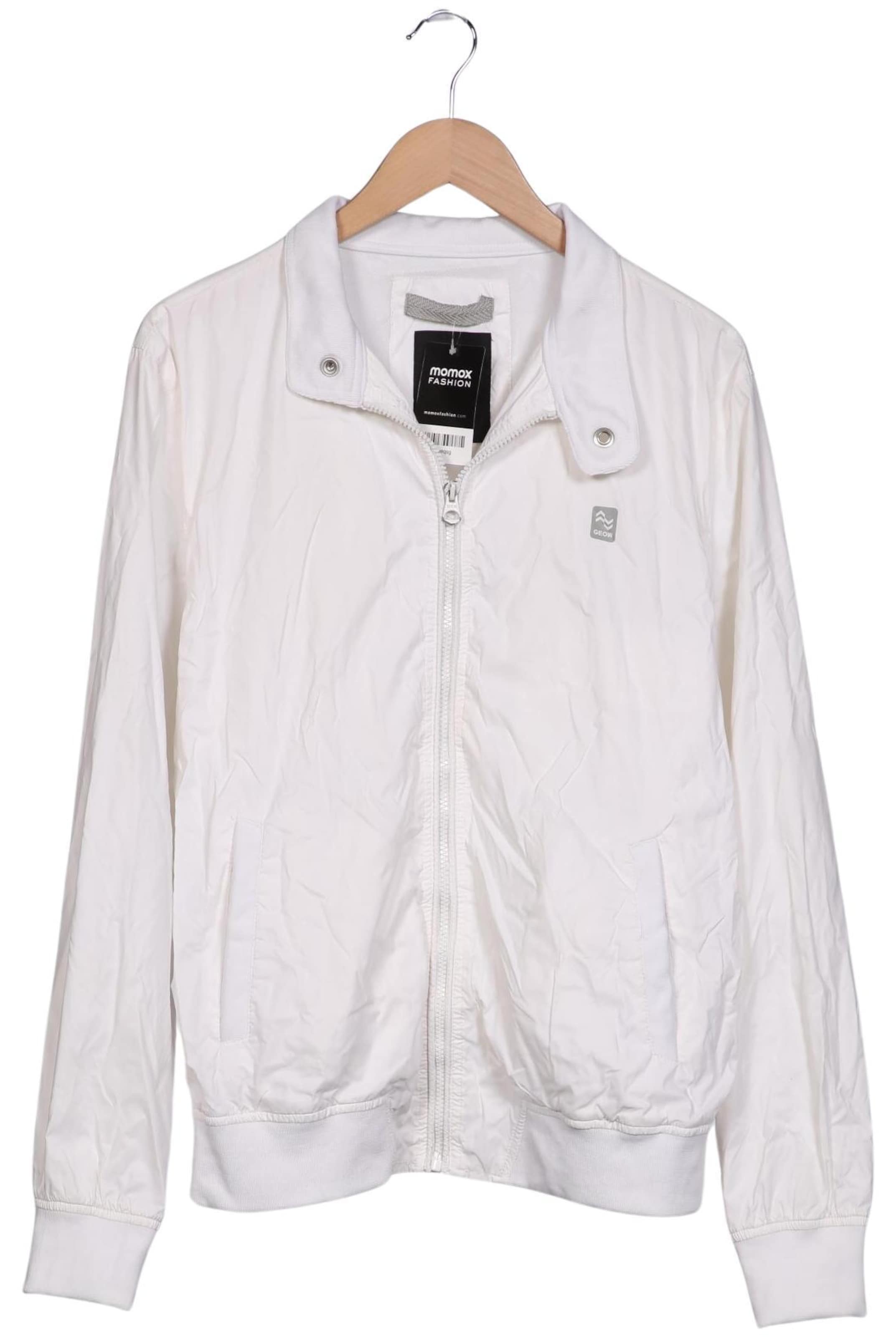 Bershka Jacket & Coat in L in White: front