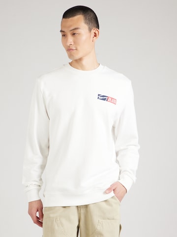 Tommy Jeans Sweatshirt in White: front