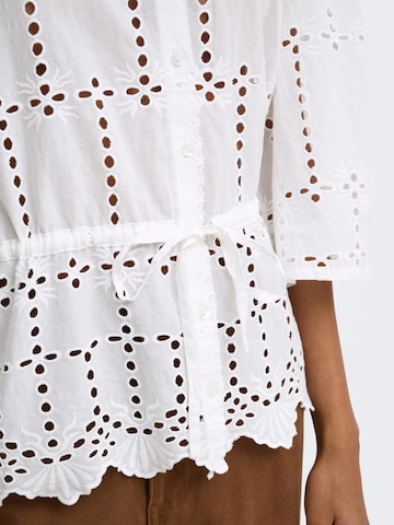 Jaqueline de Yong Blouse 'Jojo' in Wit