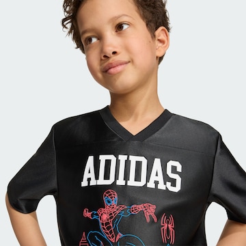ADIDAS SPORTSWEAR Λειτουργικό μπλουζάκι 'Marvel Spider Man' σε μαύρο