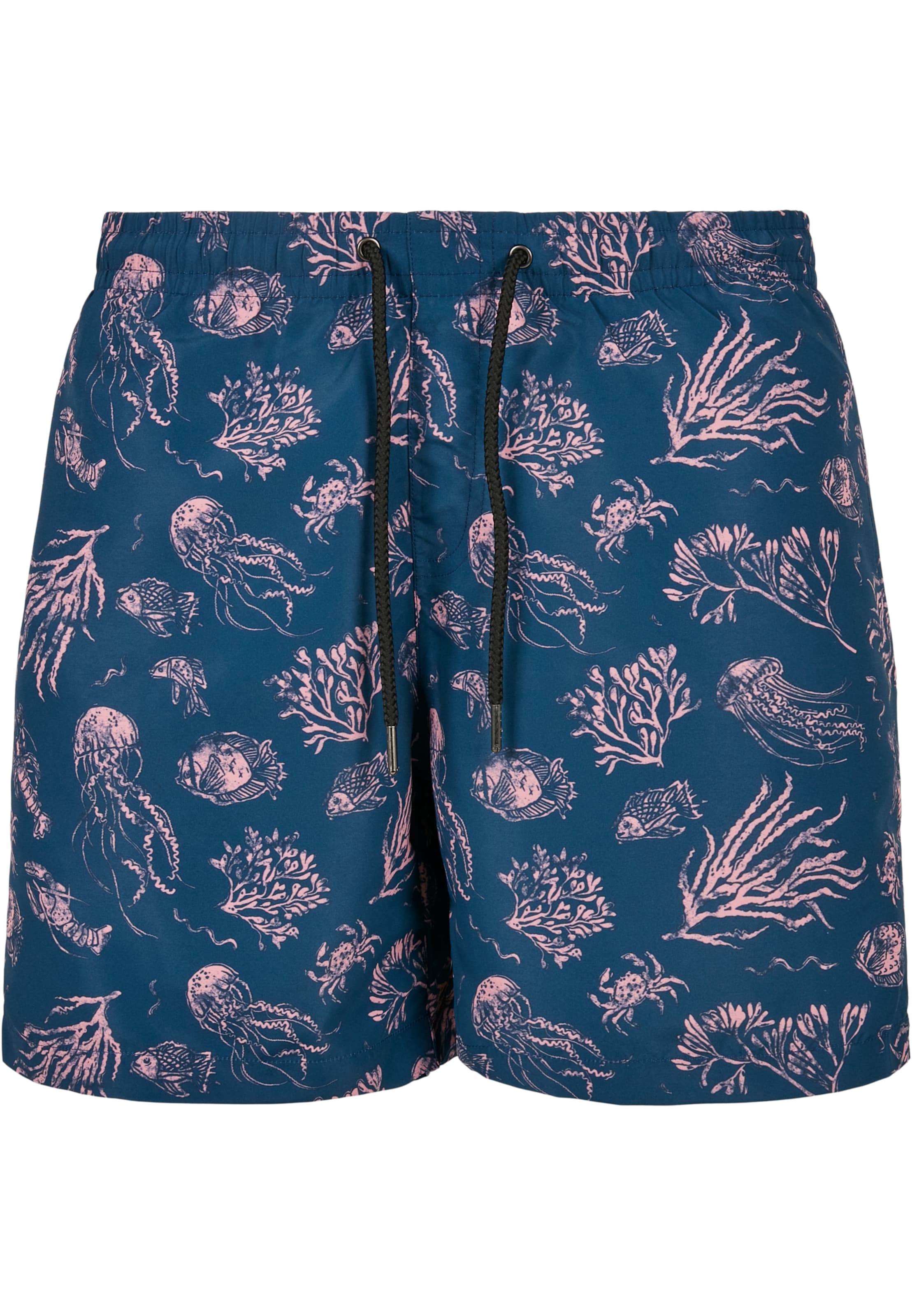 Urban Classics Swimming shorts in Blue: front