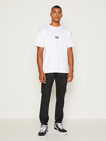 Denim Project regular Bukser ' CARGO PANT ' i sort