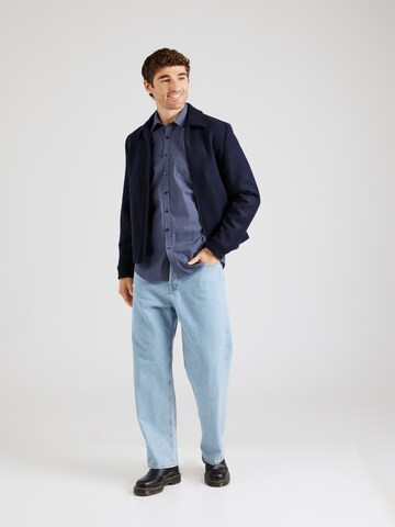 Jack's Regular Fit Hemd in Blau