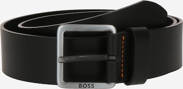 Ceinture 'Jeeko' BOSS en noir : devant
