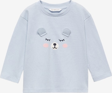 T-Shirt 'OSO' MANGO KIDS en bleu : devant