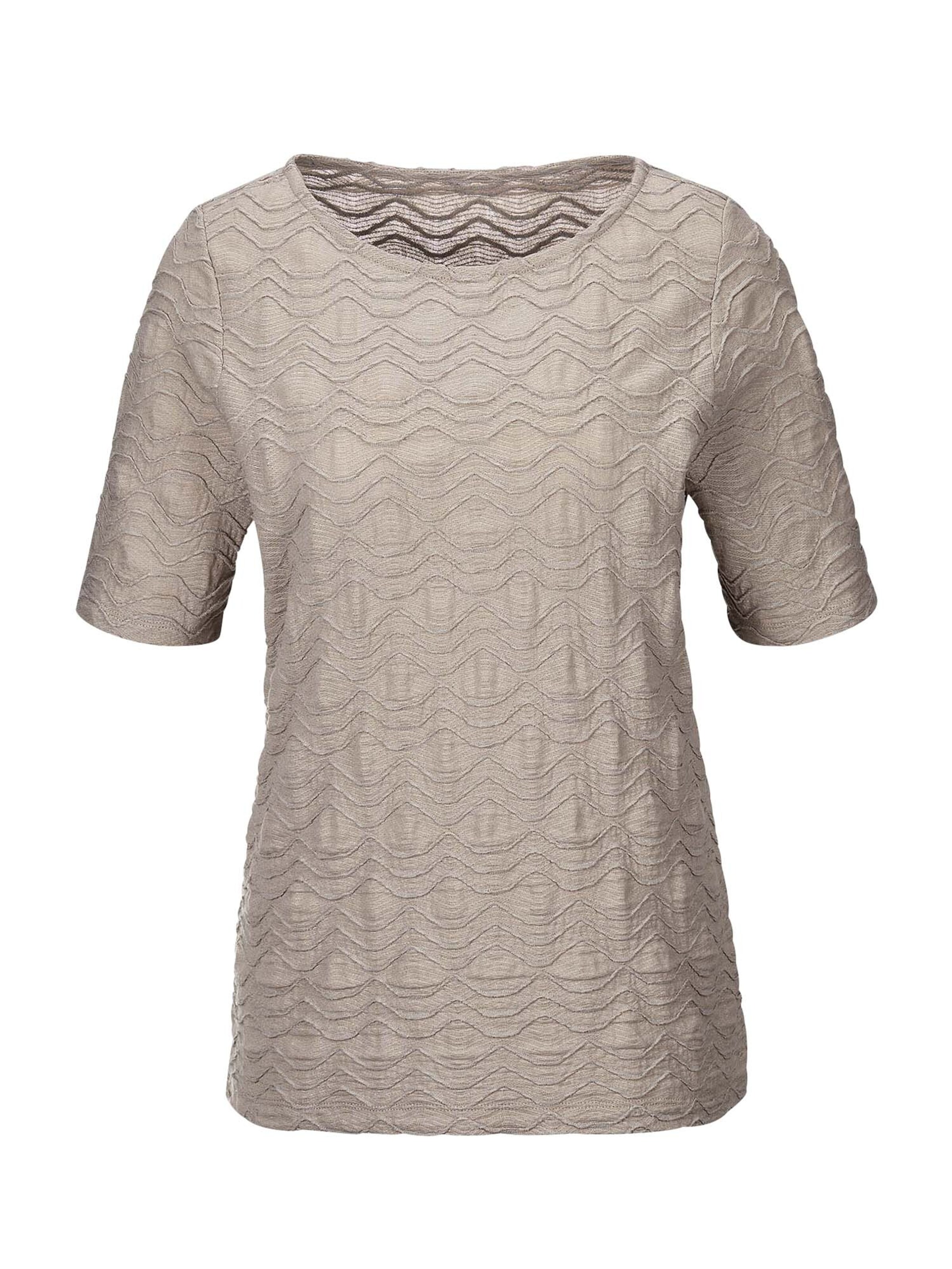 T-shirt MADELEINE en marron : devant