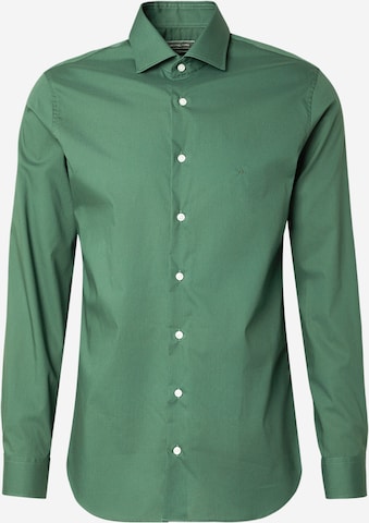 Michael Kors - Slim Fit Camisa em verde: frente