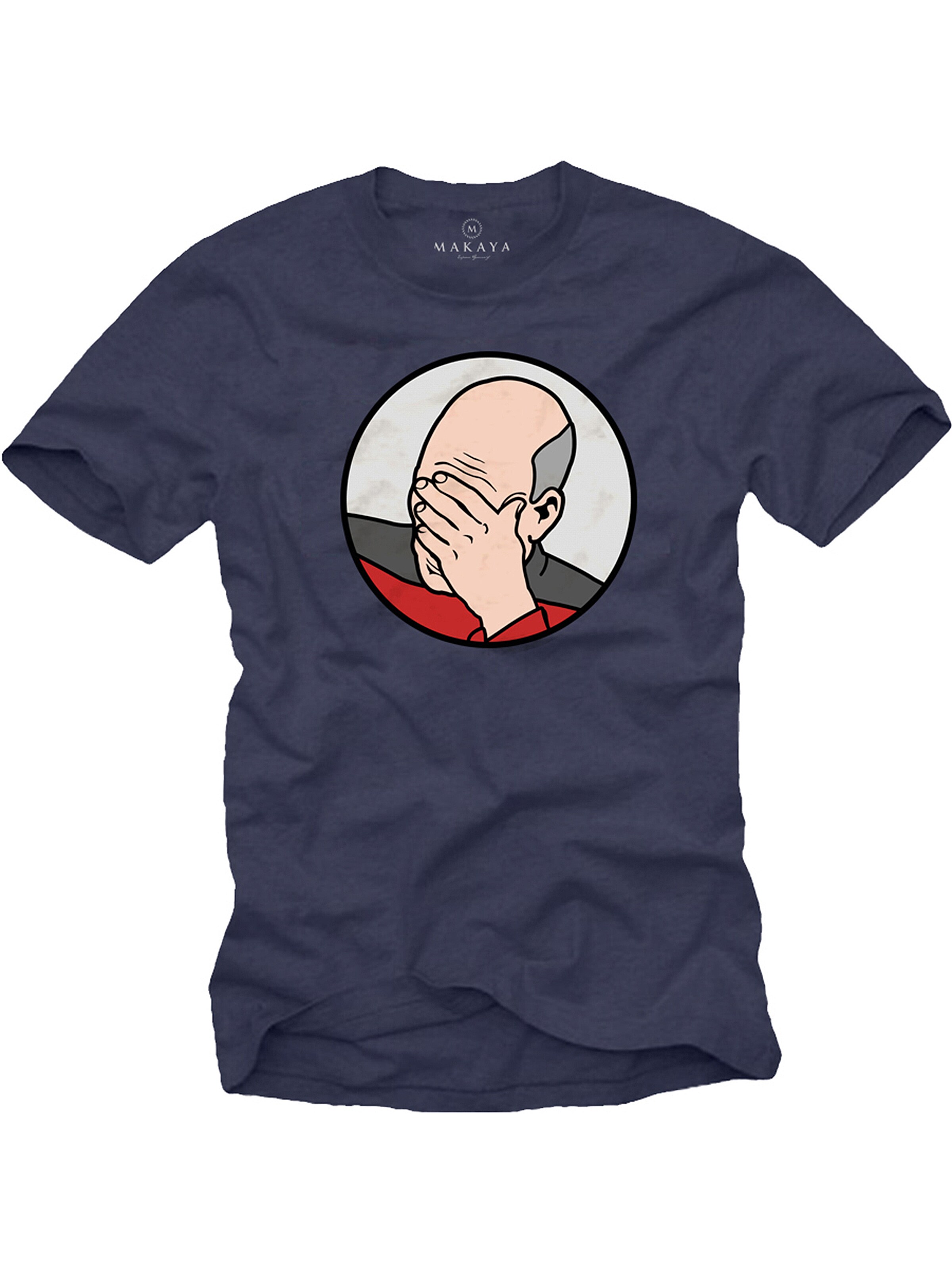 MAKAYA Shirt in Blue: front