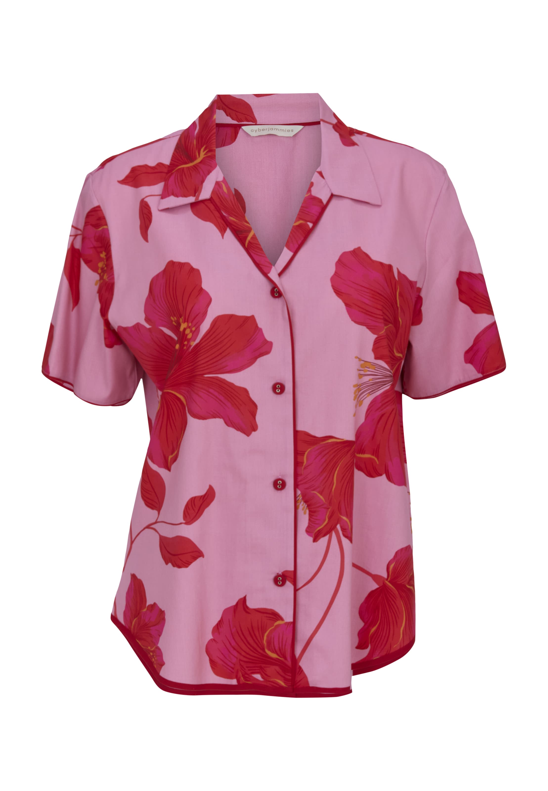 Chemise de nuit 'Pippa' Cyberjammies en rose : devant