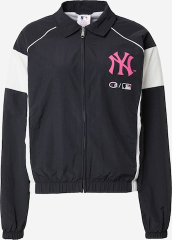 Veste mi-saison Champion Authentic Athletic Apparel en noir : devant