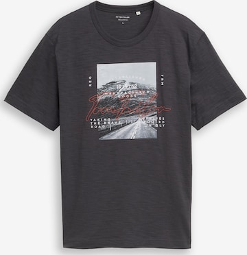 TOM TAILOR Shirt in Grey: front