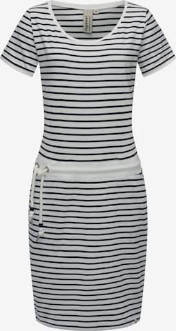 Robe 'Baomi' Ragwear en blanc : devant