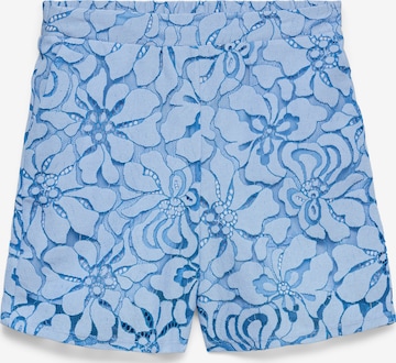 VERO MODA Loosefit Housut 'VMMIKKA' värissä sininen: etupuoli