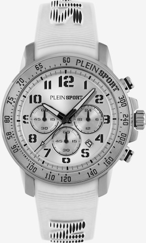 Montre de sport 'Chronorace' Plein Sport en blanc : devant