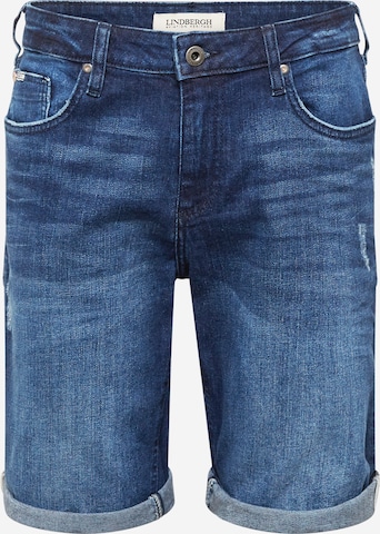 Lindbergh Slimfit Jeans in Blauw: voorkant