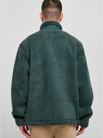 Urban Classics Fleece jas in Groen