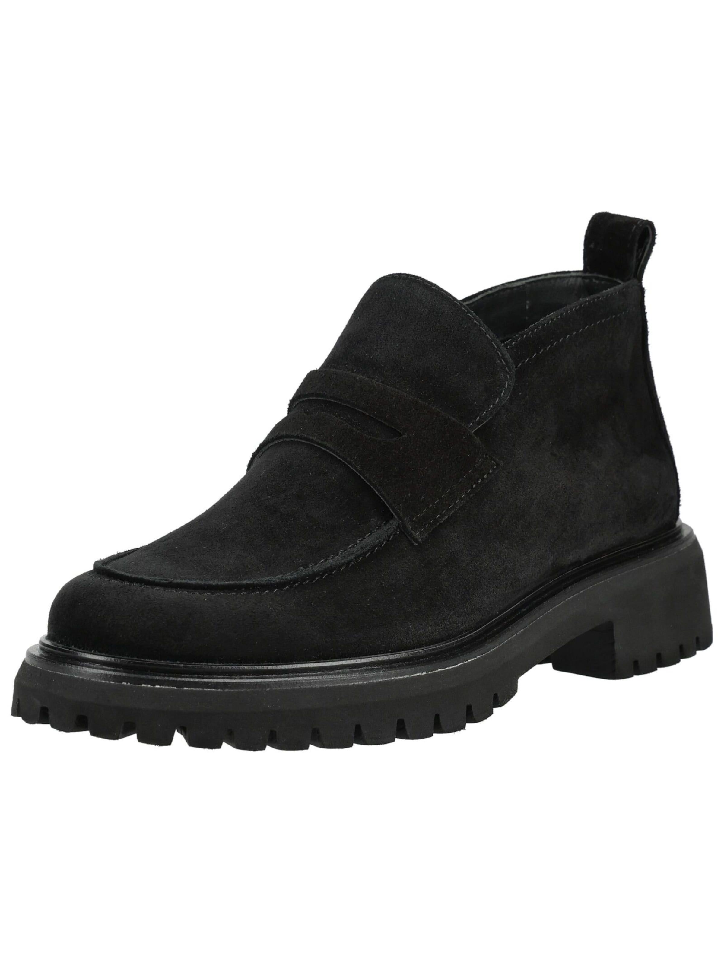 Paul Green Slip-ons in Black: front