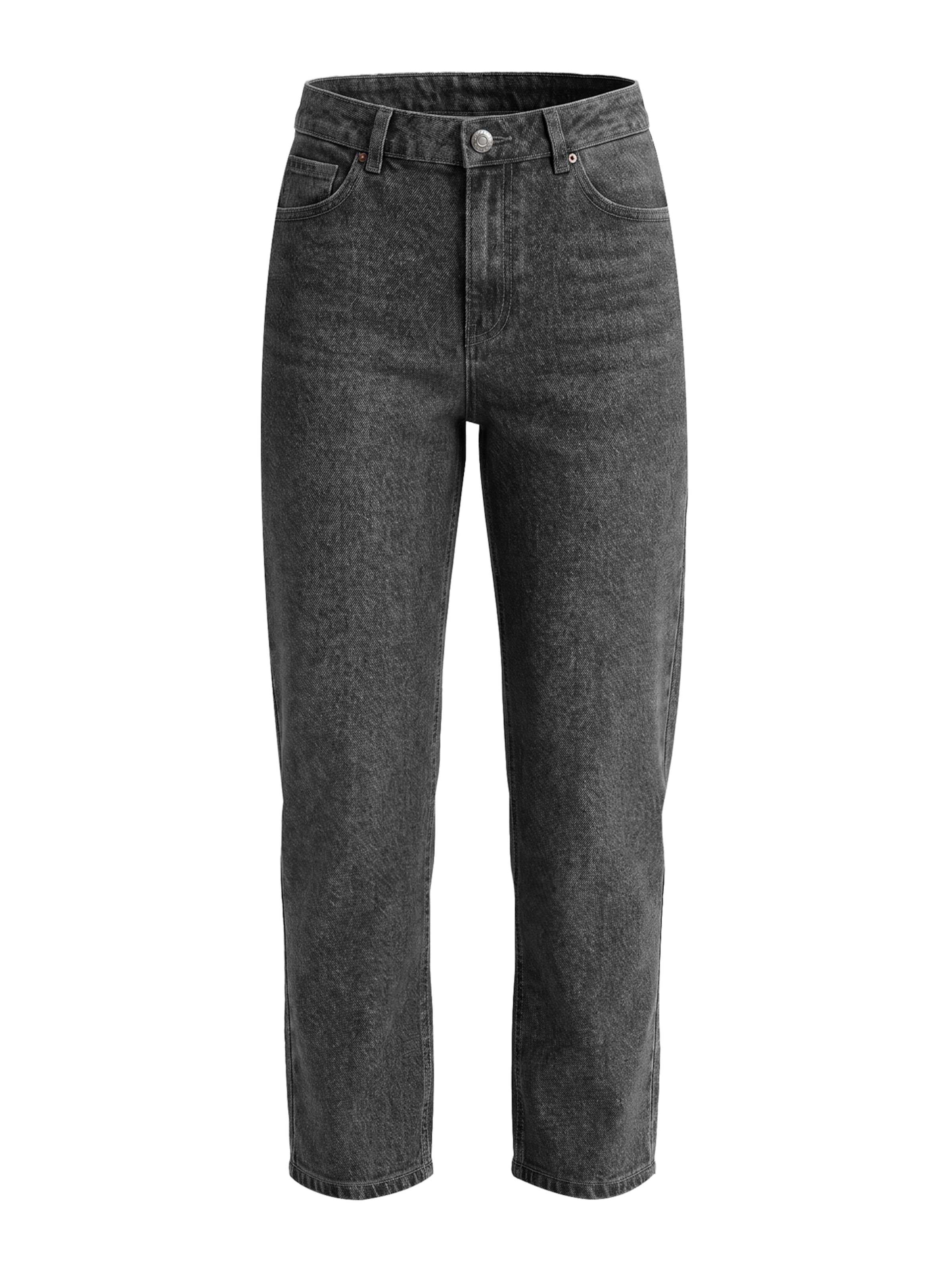 Imily Bela Tapered Jeans in Grau: Vorderseite