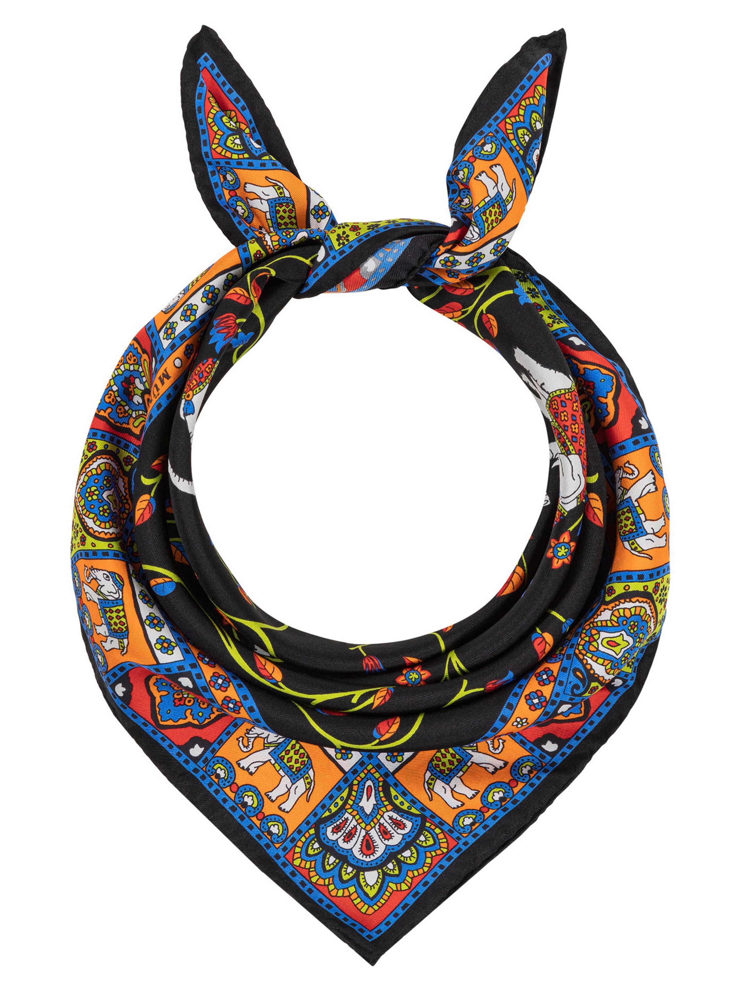 Roeckl Doek 'ELEPHANT GARDEN NICKY' in Gemengde kleuren: voorkant