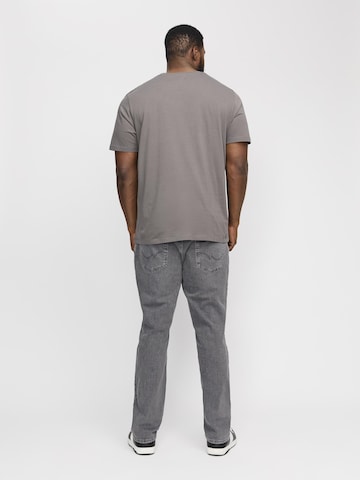 Jack & Jones Plus - Slimfit Calças de ganga 'JJIGlenn JJOriginal' em cinzento