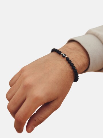 GOOD.designs Perlenarmband in Schwarz
