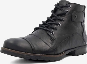 Bottines à lacets 'SIMON' Dune LONDON en noir : devant