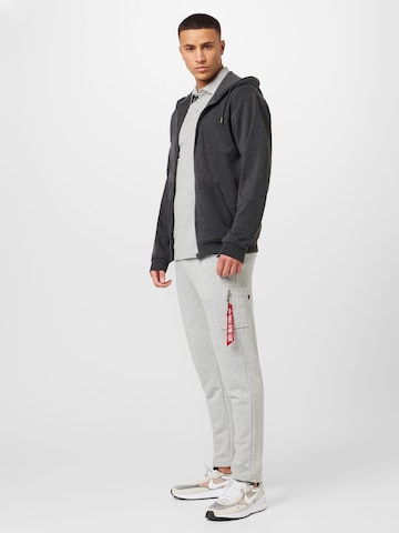 INDICODE JEANS Sweat jacket 'Walton' in Grey