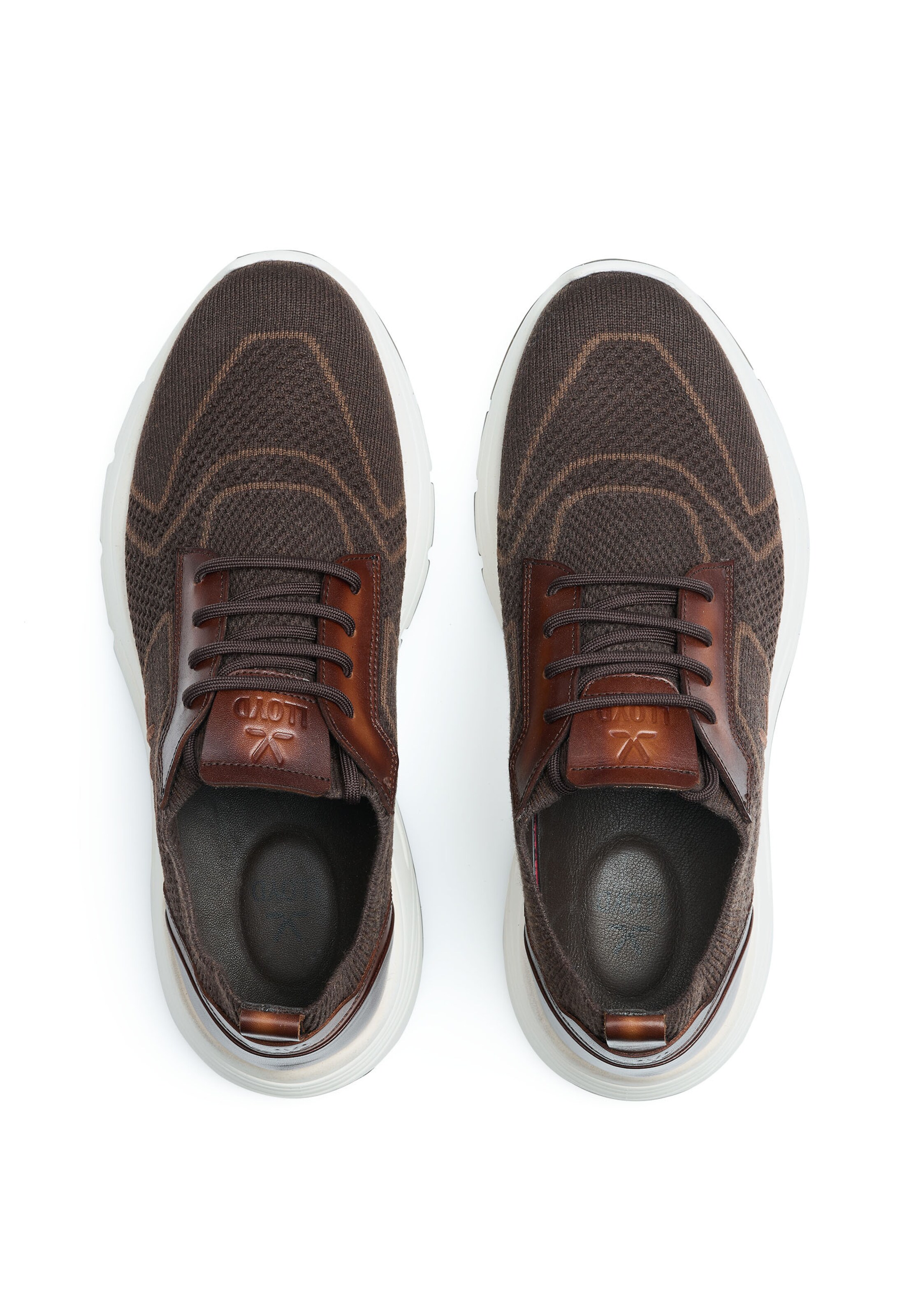 LLOYD Sneakers hoog in Bruin