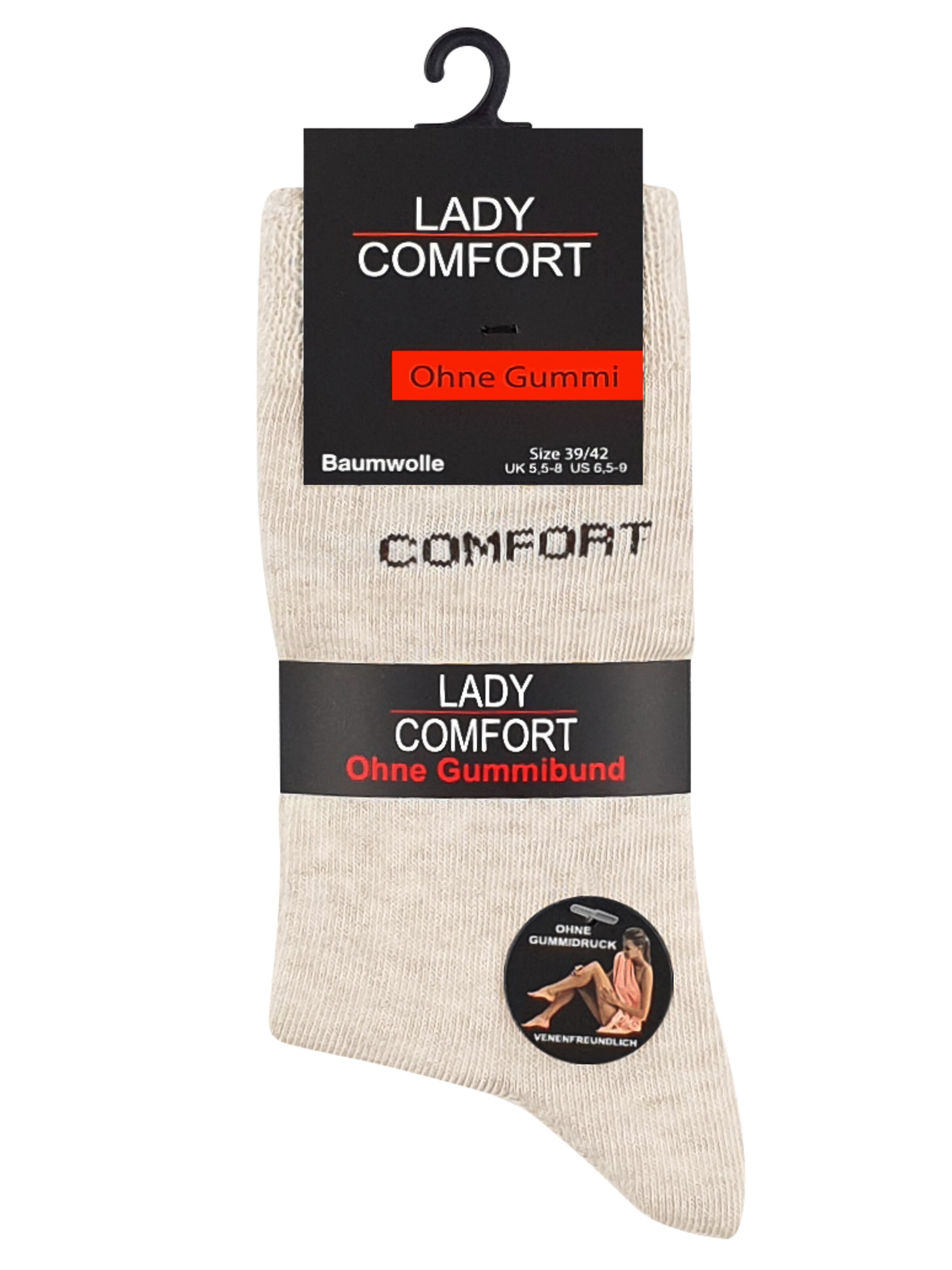 Cotton Prime Socken in Beige