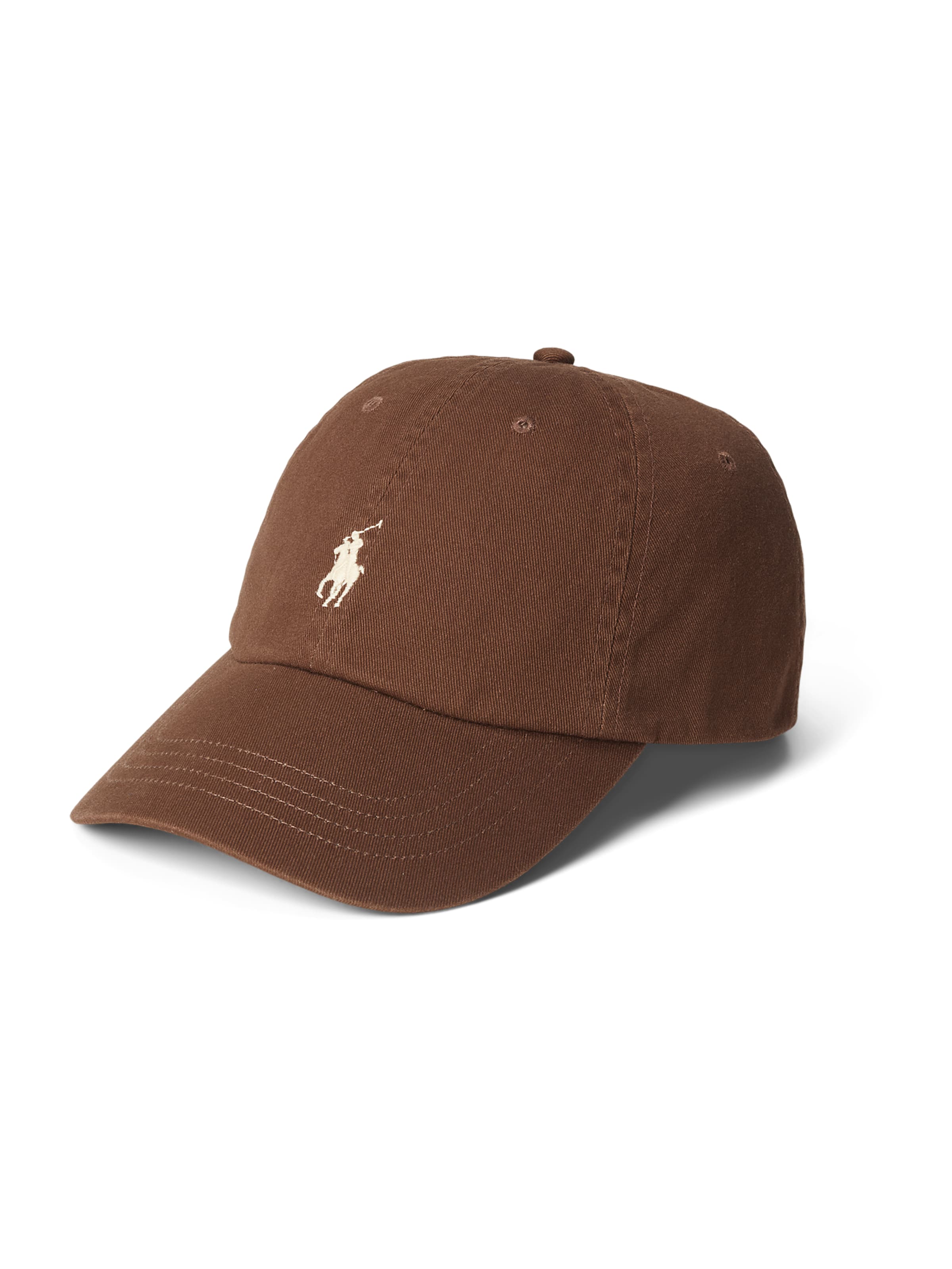 Polo Ralph Lauren Cap 'Classic' in Braun: Vorderseite