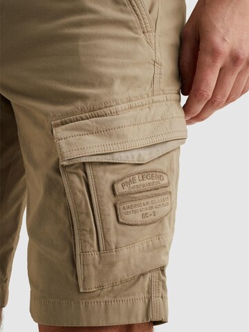 PME Legend Regular Byxa 'Rotor regular fit cargo shorts' i beige