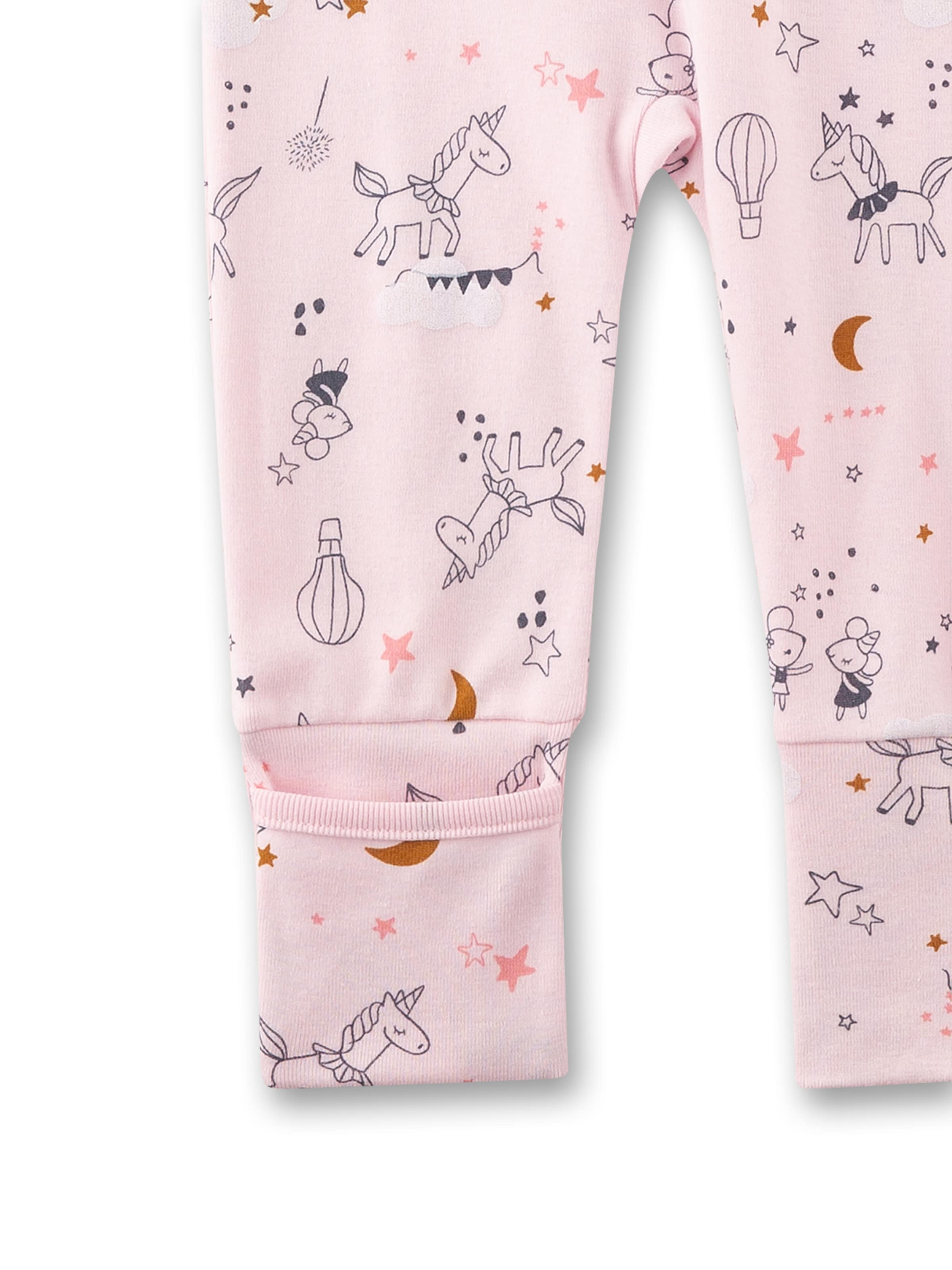 Sanetta Romper/Bodysuit in Pink