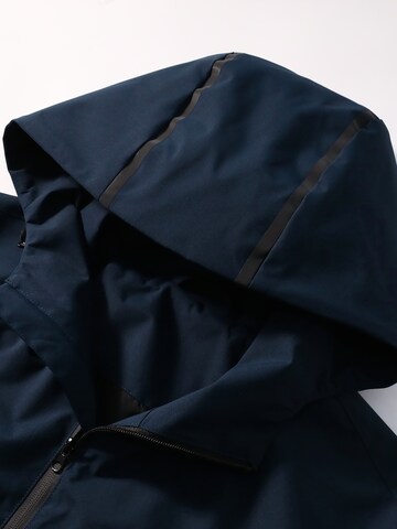 YOUTHUP Outdoor jacket 'Kompakt' in Blue