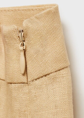 MANGO Loosefit Hose 'Pareo-a' in Gelb