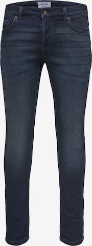 Only & Sons - Skinny Vaquero 'Loom' en azul: frente