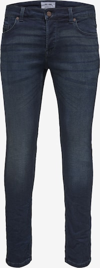 Only & Sons Jeans 'Loom' in de kleur Donkerblauw / Bruin, Productweergave