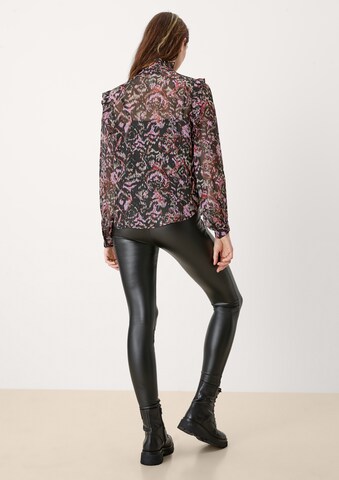 QS Blouse in Zwart