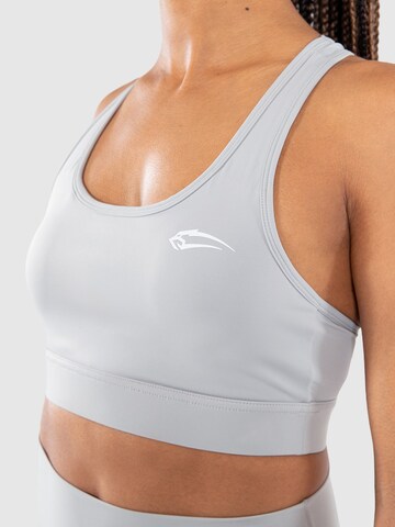 Smilodox Bralette Sports Bra 'Advanced Infinite' in Grey