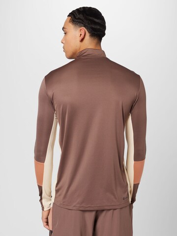 T-Shirt fonctionnel ADIDAS PERFORMANCE en marron