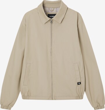 Pull&Bear Between-Season Jacket in Beige: front