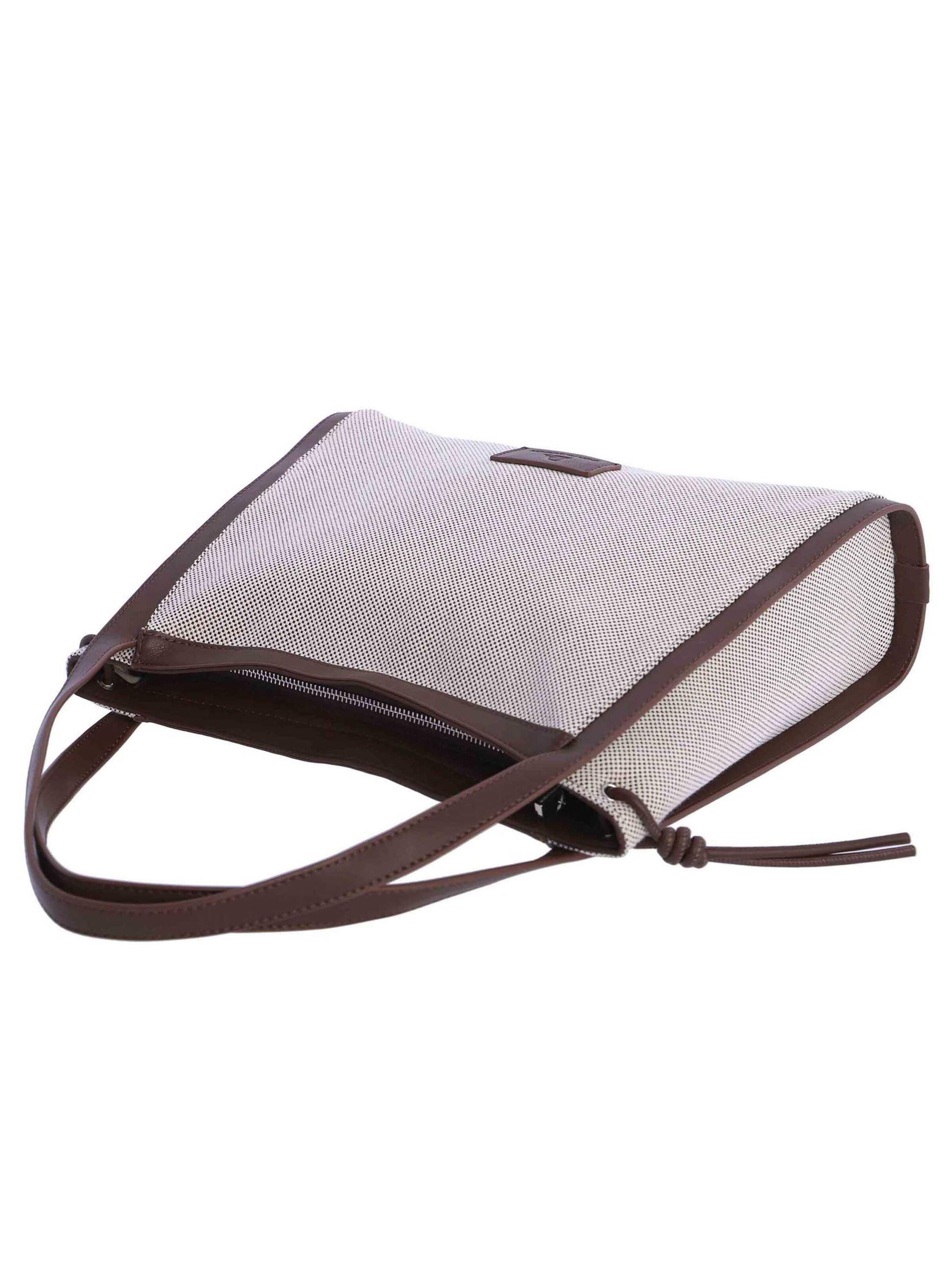 Don Algodon - Bolso de hombro 'Marina' en blanco