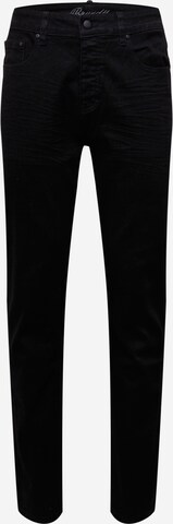Brandit Regular Jeans 'Mason' in Zwart: voorkant