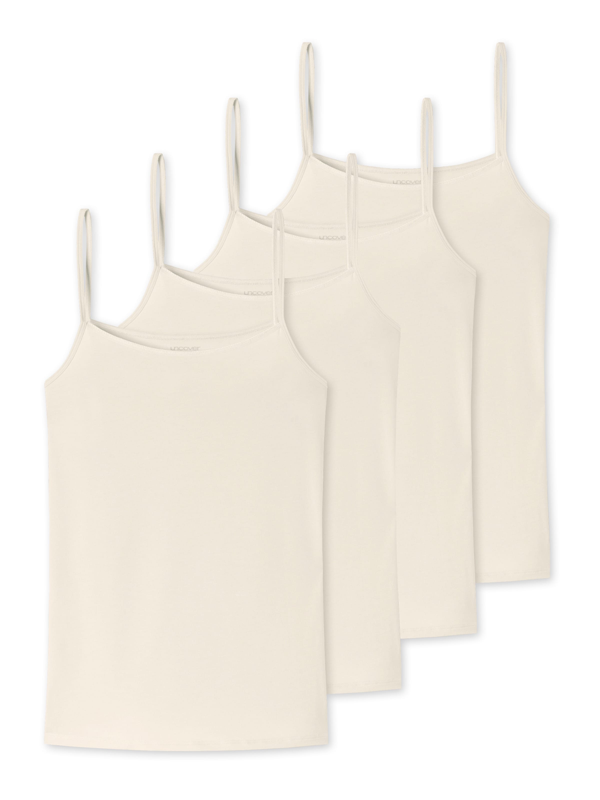 uncover by SCHIESSER Unterhemd ' Uncover ' in Beige: Vorderseite