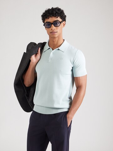 Karl Lagerfeld Poloshirt in Blau: Vorderseite