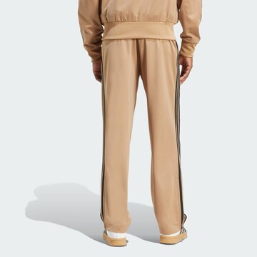 ADIDAS ORIGINALS Regular Trousers 'Adicolor Classics Firebird' in Brown