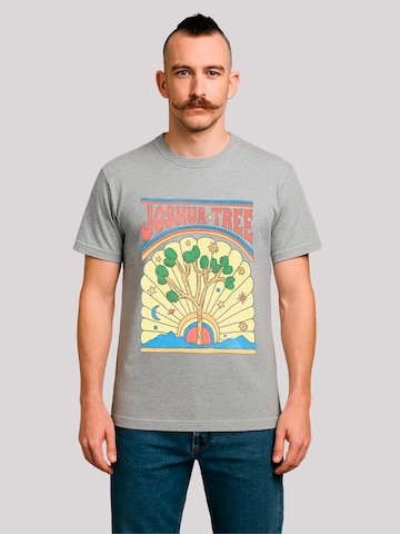 T-Shirt 'US National Parks Joshua Tree' F4NT4STIC en gris : devant