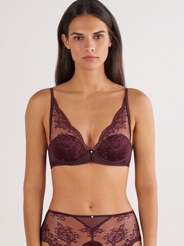 INTIMISSIMI Balconette BH 'MONICA LA VIE EN ROSE' in Rot: Vorderseite